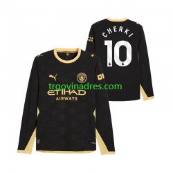 Muški Gostujući Dres Manchester City Rayan Cherki 10 2026-2027 s Dugim Rukavima