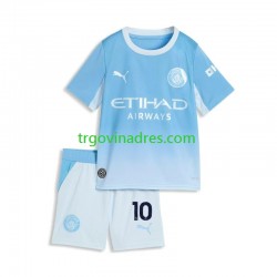 Dječji Domaći Dres Manchester City Rayan Cherki 10 2026-2027 s Kratkih Rukava