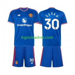 Dječji Gostujući Dres Manchester United Benjamin Sesko 30 2026-2027 s Kratkih Rukava