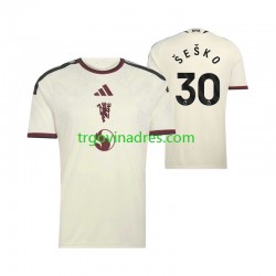 Muški Treći Dres Manchester United Benjamin Sesko 30 2026-2027 s Kratkih Rukava