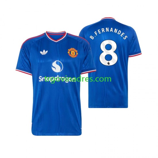 Muški Gostujući Dres Manchester United Bruno Fernandes 8 2026-2027 s Kratkih Rukava