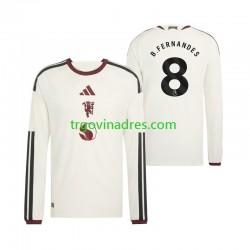 Muški Treći Dres Manchester United Bruno Fernandes 8 2026-2027 s Dugim Rukavima