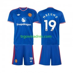 Dječji Gostujući Dres Manchester United Bryan Mbeumo 19 2026-2027 s Kratkih Rukava
