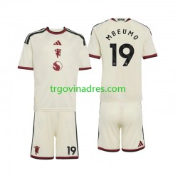 Dječji Treći Dres Manchester United Bryan Mbeumo 19 2026-2027 s Kratkih Rukava