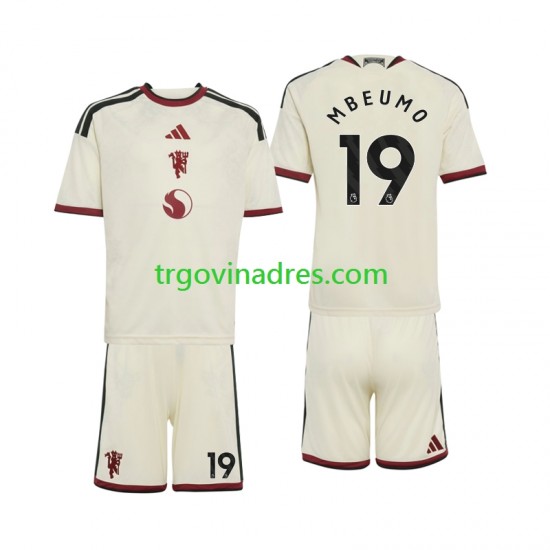 Dječji Treći Dres Manchester United Bryan Mbeumo 19 2026-2027 s Kratkih Rukava