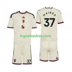 Dječji Treći Dres Manchester United Kobbie Mainoo 37 2026-2027 s Kratkih Rukava