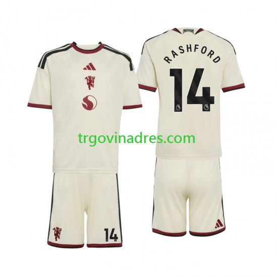 Dječji Treći Dres Manchester United Marcus Rashford 14 2026-2027 s Kratkih Rukava