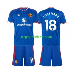 Dječji Gostujući Dres Manchester United Youri Tielemans 18 2026-2027 s Kratkih Rukava