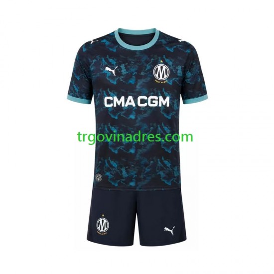 Dječji Gostujući Dres Olympique de Marseille 2026-2027 s Kratkih Rukava