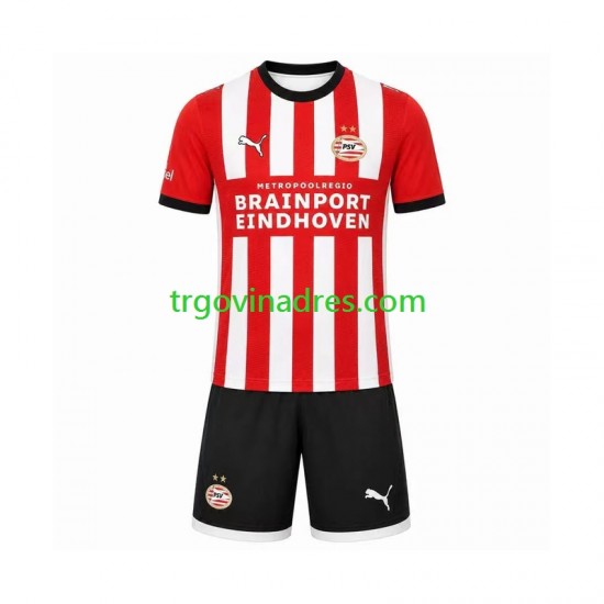 Dječji Domaći Dres PSV Eindhoven 2026-2027 s Kratkih Rukava