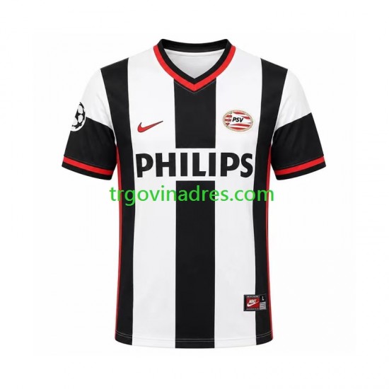 Muški Gostujući Dres PSV Eindhoven Retro 1998 s Kratkih Rukava
