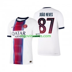 Muški Gostujući Dres Paris Saint-Germain Joao Neves 87 2026-2027 s Kratkih Rukava
