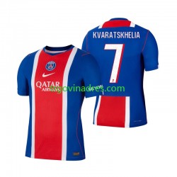 Muški Domaći Dres Paris Saint-Germain Khvicha Kvaratskhelia 7 2026-2027 s Kratkih Rukava