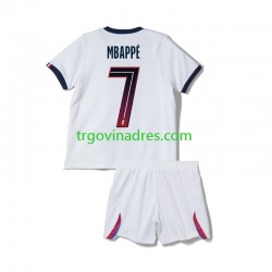 Dječji Gostujući Dres Paris Saint-Germain Kylian Mbappe 7 2026-2027 s Kratkih Rukava