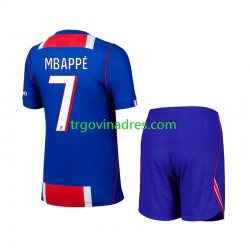 Dječji Domaći Dres Paris Saint-Germain Kylian Mbappe 7 2026-2027 s Kratkih Rukava