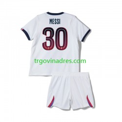 Dječji Gostujući Dres Paris Saint-Germain Lionel Messi 30 2026-2027 s Kratkih Rukava