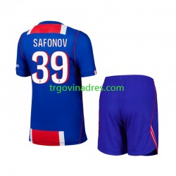 Dječji Domaći Dres Paris Saint-Germain Matvey Safonov 39 2026-2027 s Kratkih Rukava