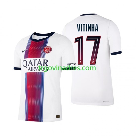 Muški Gostujući Dres Paris Saint-Germain Vitinha 17 2026-2027 s Kratkih Rukava
