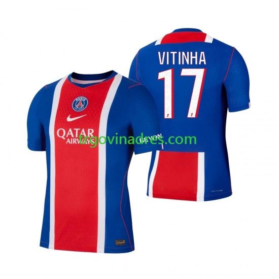 Muški Domaći Dres Paris Saint-Germain Vitinha 17 2026-2027 s Kratkih Rukava