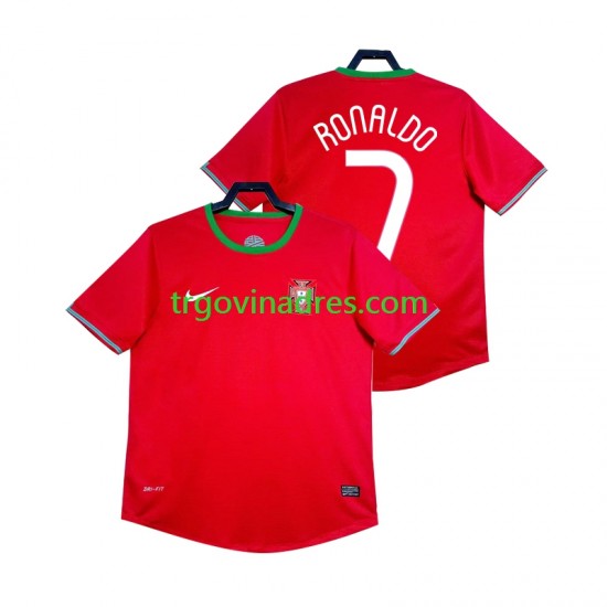 Muški Domaći Dres Portugal Cristiano Ronaldo 7 Retro 2012 s Kratkih Rukava