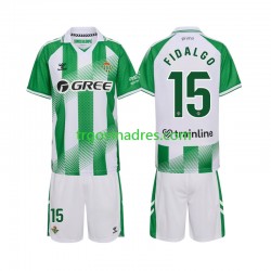 Dječji Domaći Dres Real Betis Fidalgo 15 2026-2027 s Kratkih Rukava