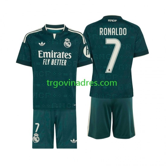 Dječji Gostujući Dres Real Madrid Cristiano Ronaldo 7 2026-2027 s Kratkih Rukava