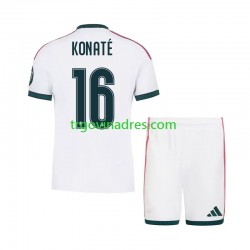 Dječji Domaći Dres Real Madrid Ibrahima Konate 16 2026-2027 s Kratkih Rukava