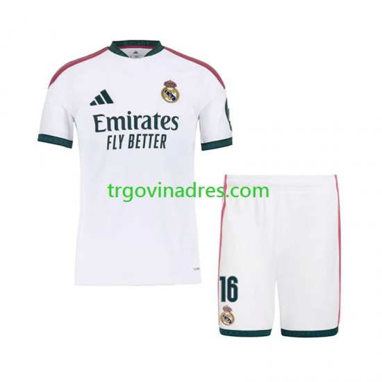 Dječji Domaći Dres Real Madrid Ibrahima Konate 16 2026-2027 s Kratkih Rukava