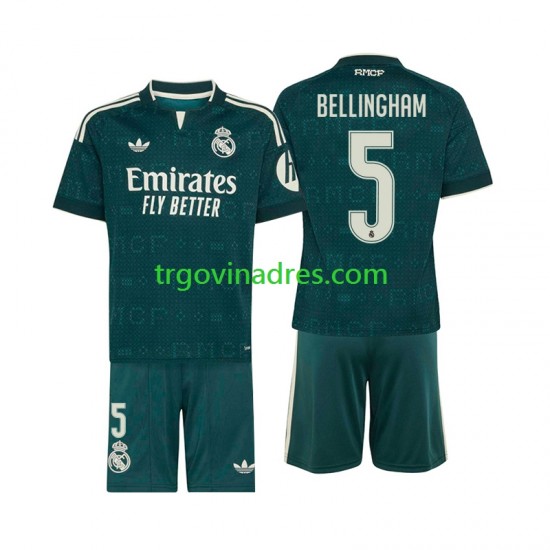 Dječji Gostujući Dres Real Madrid Jude Bellingham 5 2026-2027 s Kratkih Rukava