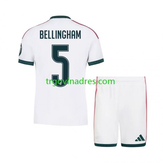 Dječji Domaći Dres Real Madrid Jude Bellingham 5 2026-2027 s Kratkih Rukava