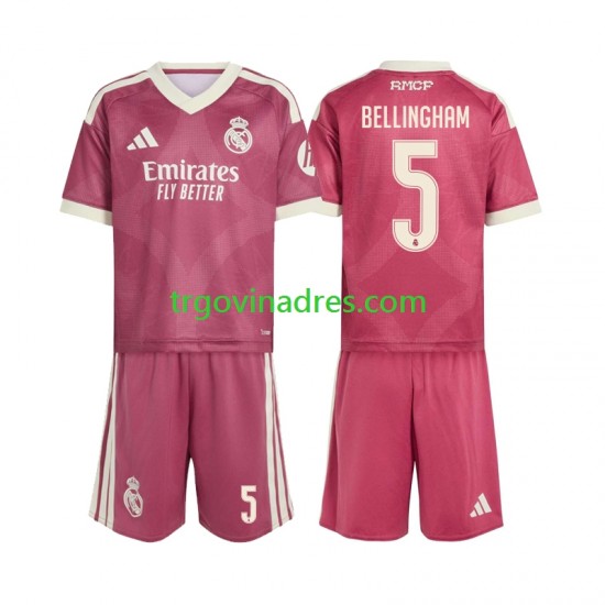 Dječji Treći Dres Real Madrid Jude Bellingham 5 2026-2027 s Kratkih Rukava