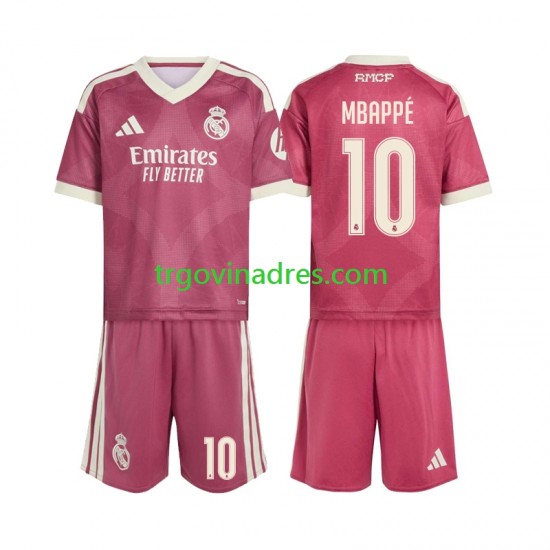 Dječji Treći Dres Real Madrid Kylian Mbappe 10 2026-2027 s Kratkih Rukava