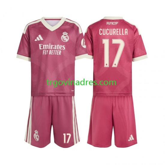 Dječji Treći Dres Real Madrid Marc Cucurella 17 2026-2027 s Kratkih Rukava