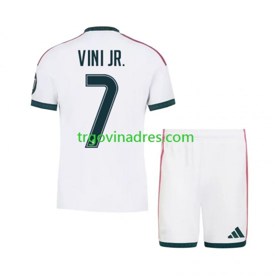 Dječji Domaći Dres Real Madrid Vinicius Junior 7 2026-2027 s Kratkih Rukava