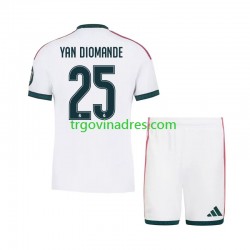 Dječji Domaći Dres Real Madrid Yan Diomande 25 2026-2027 s Kratkih Rukava