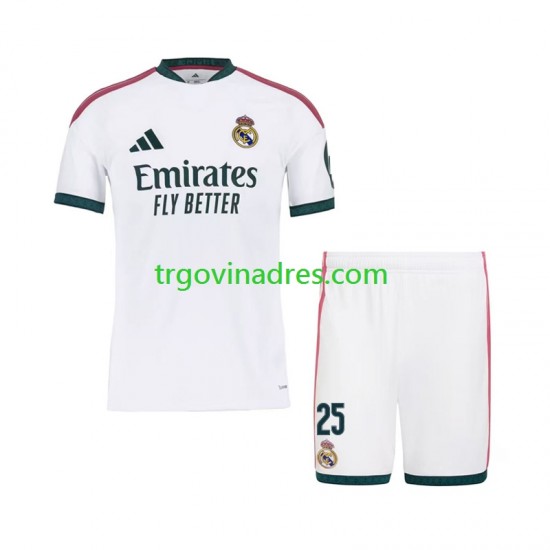 Dječji Domaći Dres Real Madrid Yan Diomande 25 2026-2027 s Kratkih Rukava