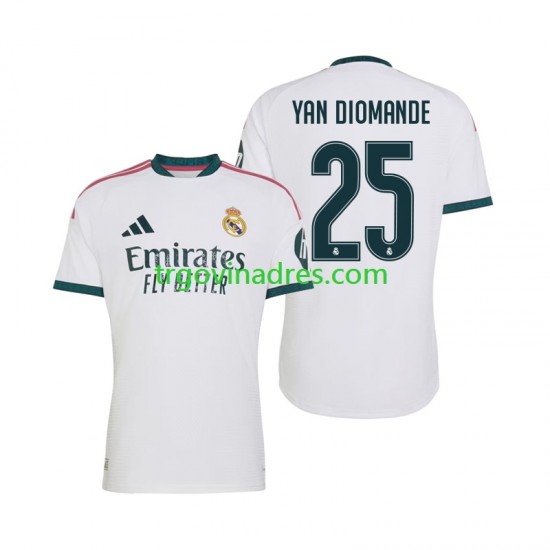 Muški Domaći Dres Real Madrid Yan Diomande 25 2026-2027 s Kratkih Rukava
