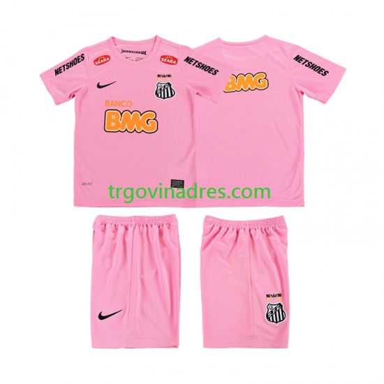 Dječji Četvrti Dres Santos Retro 2012 2013 s Kratkih Rukava