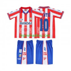 Dječji Domaći Dres Sporting CP PANTIC 10 Retro 1996 1997 s Kratkih Rukava