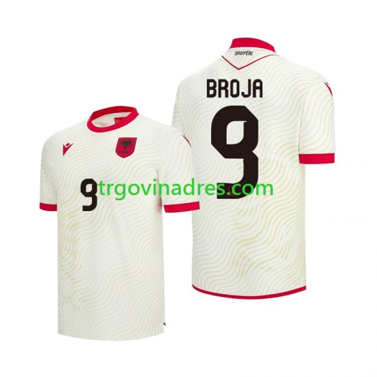 Muški Gostujući Dres Albanija Armando Broja 9 World Cup 2026 s Kratkih Rukava