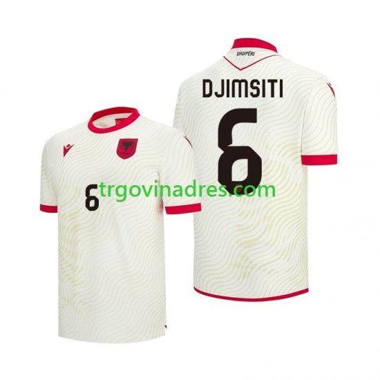 Muški Gostujući Dres Albanija Berat Djimsiti 6 World Cup 2026 s Kratkih Rukava