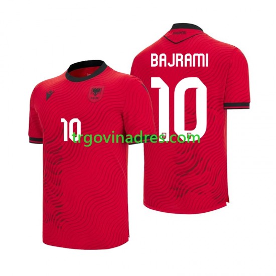 Muški Domaći Dres Albanija Nedim Bajrami 10 World Cup 2026 s Kratkih Rukava