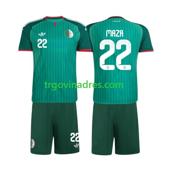 Dječji Gostujući Dres Alžir Ibrahim Maza 22 2026 s Kratkih Rukava