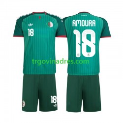 Dječji Gostujući Dres Alžir Mohamed Amoura 18 2026 s Kratkih Rukava