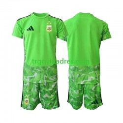 Dječji Treći Golmanski Dres Argentina World Cup 2026 s Kratkih Rukava