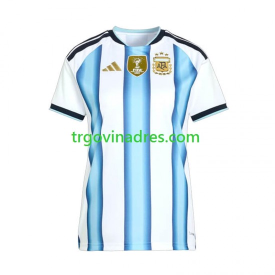 Ženska Domaći Dres Argentina World Cup 2026 s Kratkih Rukava