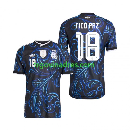 Muški Gostujući Dres Argentina Nico Paz 18 World Cup 2026 s Kratkih Rukava