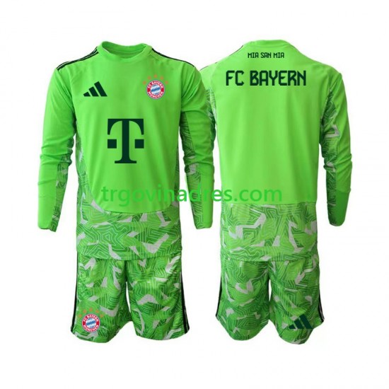 Dječji Domaći Golmanski Dres FC Bayern München 2026-2027 s Dugim Rukavima