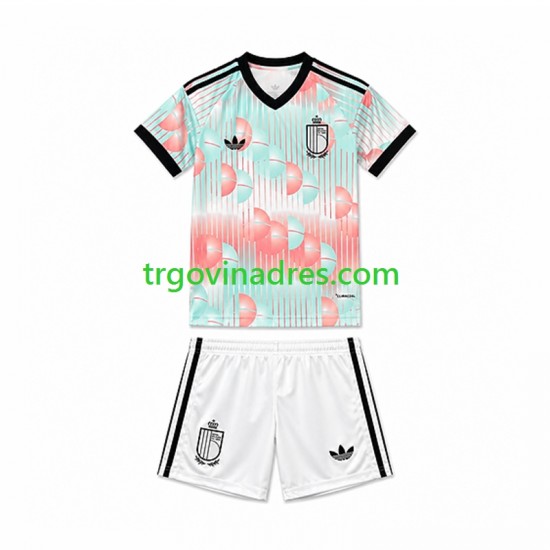 Dječji Gostujući Dres Belgija World Cup 2026 s Kratkih Rukava