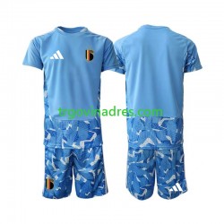 Dječji Domaći Golmanski Dres Belgija World Cup 2026 s Kratkih Rukava